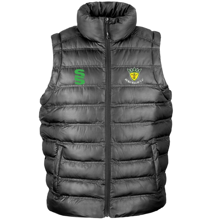 Padded Gilet : Black